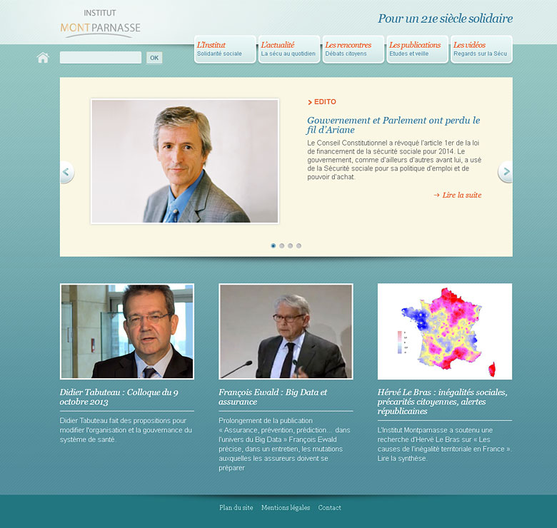 Institut Montparnasse - site internet